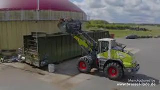 S75 Silagebei&szlig;schaufel A XL am Claas Torion 1511