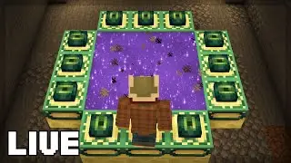 CUSTOM END PORTAL ROOM | Minecraft with Camden