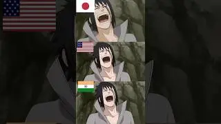 Sasuke evil laugh in different languages 😈🫣 / (NEW edition 💓) ✨#narutoshippuden ✨#hamour ✨#hamour✨😇🌟