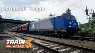 Kreuztal - Hagen with an LTE BR 185.