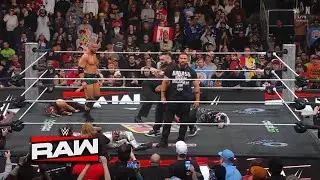 Bron Breakker & Bronson Reed DESTROY Penta & Rey Mysterio at WWE Raw!