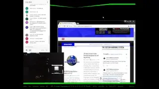 24/7 Live Stream Server Farm : Mining Bitcoins and Watching The North Korean Threat