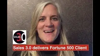 Sales 3.0 Sponsor gets Fortune 500 client