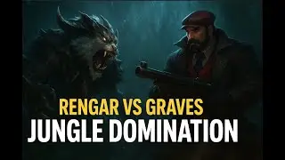 When the Hunter Meets the Outlaw Jungle Domination Rengar Vs Graves