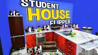 House Flipper - STUDENT HOUSE NEEDS CLEANING - House Flipper Gameplay Part 2