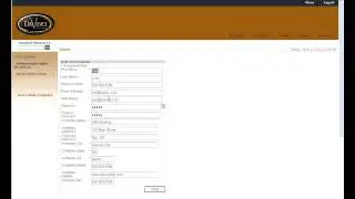 Update User Profile Information