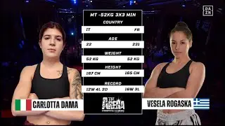 Dama (Kurosaki Dojo) vs Rogaska (Diamond Camp) - Muay Thai Pro 52kg