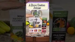 ШНЕКОВАЯ СОКОВЫЖИМАЛКА NINJA. #shorts #costco