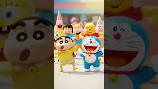 shinchan dora fun dance #tamil #shortvideo #cat #cartoon #cartoonvideo #shorts #shinchan #dora #fun
