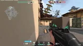 Valorant Ace | Miss Reyna with 4 healing and dismiss :(