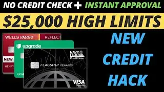 $25000 SOFT PULL CREDIT CARDS | BEST 7 HIGH LIMIT UNSECURED CREDIT  WITH SOFT PULL PRE APPROVAL