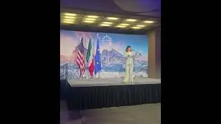 Martina Caironi at the Italian Embassy in Washington ( 22/10/2025) #RoadToMilanoCortina2026