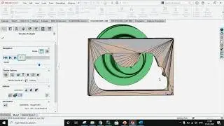 CAM Milling Process Video SolidWorks #solidworks #cam #mechanical #design 