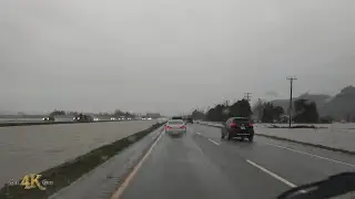 Abbotsford: Road conditions Saturday 4h pm Highway 1 start of new rain pour 11-27-2021