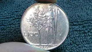 1977 Italy 100 Lire Coin &bull;&nbsp;Values, Information, Mintage, History, and More