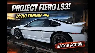 BH Engineering Pontiac Fiero LS3 dyno journey PART 1