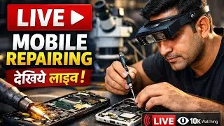 live mobile repairing 📲 17 january #adiyogitech #iphone