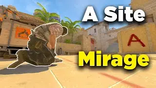 How To Take A Site On Mirage in CS2