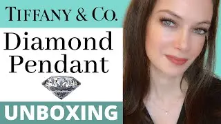 Распаковка Tiffany & Co. &mdash; Бриллиантовая подвеска (платиновая цепочка)