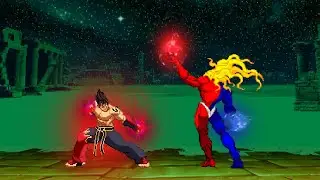 Gill Vs Jin Kazama - TEKKEN X Street Fighter PotS Style Boss Battle