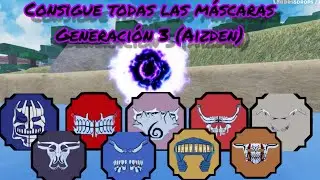 Consigue las máscaras gen 3 para el Aizden 😎 (shindo life)