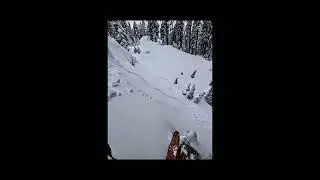 Wet Snow and Increasing Strom Slab Instability on Andesite Peak 2/1/2025