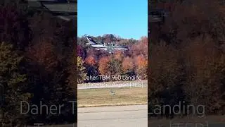 Daher TBM 960 Landing at Teterboro Airport [TEB] 🛬 SUBSCRIBE for more!