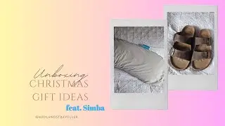 🎄✨ Treat Yourself This Christmas! Simba Sleepers & Body Pillow Unboxing! 🎁💤