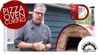 How To Cure An Outdoor Pizza Oven - with ChefD tv and Authentic Pizza Ovens.com