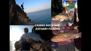 CAIRNS ROCK AND ESTUARY FISHING! (BIG FISH!)