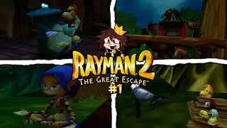 Rayman 2: The Great Escape #1 | ESCAPO CON GLOBOX *CASI*, RESCATAMOS a LY y SSSSAM