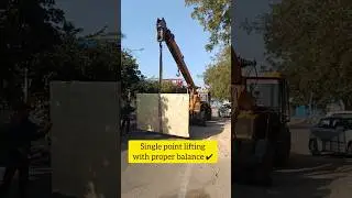 Travertine Stone Slab Unloading by Hydra | Safe Handling on Site