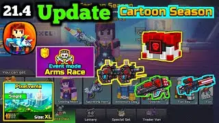 21.4 Update Review | Veteran Chest Weapons, New Mode - Pixel Gun 3D