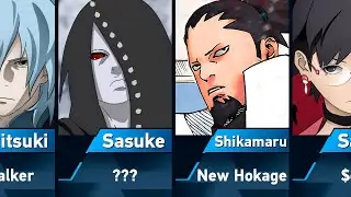 Boruto Characters After the Timeskip