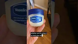 STOP washing Vaseline off #dermatologist &nbsp;@DrDrayzday&nbsp; #skincare #skincareadvice