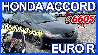 【HONDA ACCORD EURO R】 Modified car / Reviewed by a used car specialist!!