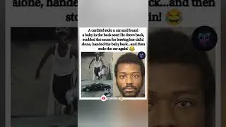 Car thief steals car, finds baby, returns the baby to scold the mom... and then steals the car again