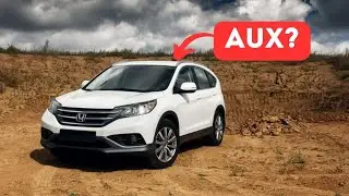 Is there an AUX input in the Honda CR-V 2012-2016?