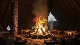Viking Longhouse Ambience | Warm & Powerful Soundscape | for Sleep & Relaxation