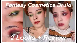 Fantasy Cosmetica Druid Palette // 2 Looks + REVIEW