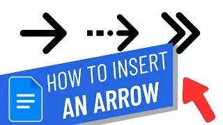 How to Insert an Arrow in Google Docs