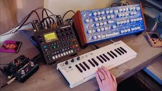 GS Music e7 - Multitimbral Sketches ft. Source Audio Collider & Digitone