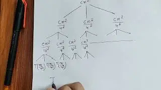 DAA Session 5D: Recursion Tree to find Time Complexity of T(n)= 3T(n/4) + cn^2  | CS fundamentals