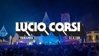 LUCIO CORSI - LIVE IN TERAMO - 3/01/2026