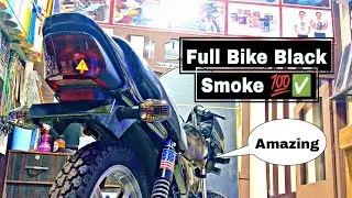 Smoke Lamination Full Bike #reel #shorts #trending #youtube #india #lamination #splendorlover