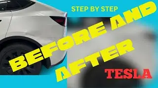 Tesla Model Y Quarter Panel Repair: Step-By-Step Guide!