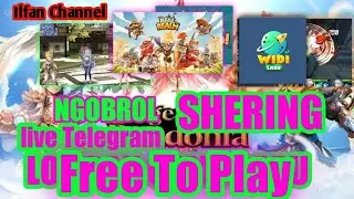 LIVE !! TELEGRAM  GAMES NFT FREE TO PLAY REAL REALM !! JADI GINI TIPSNYA