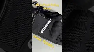 Waterproof Riding Gloves Under ₹2000 for Monsoon Rides ! #monsoonride #biker #ridinggloves #rtr200