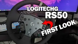 LOGITECHG RS50 FIRST LOOK, unboxing & review