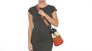 COACH Quilted Color-Block Multi Coach Badge Field Bucket Bag SKU: 9623440